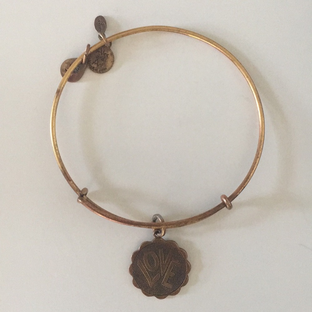 Alex and Ani Love Bangle Bracelet
